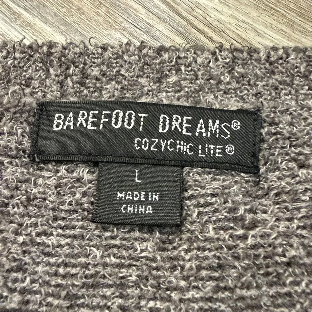 Barefoot Dreams Womens Large Cozychic Lite Raglan Pocket‎ Pullover - Picture 3 of 5